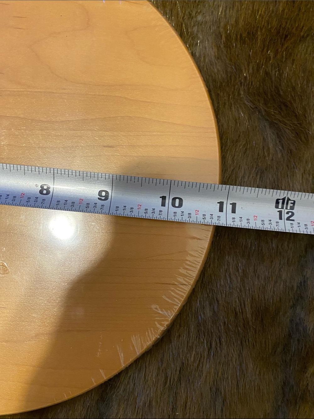 Longaberger Light Wood Oval Collectors Club Lid - Picture 3 of 4